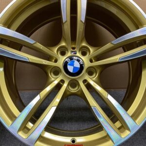 R19″ BMW STYLE M437 BRUSHED GOLD WHEELS