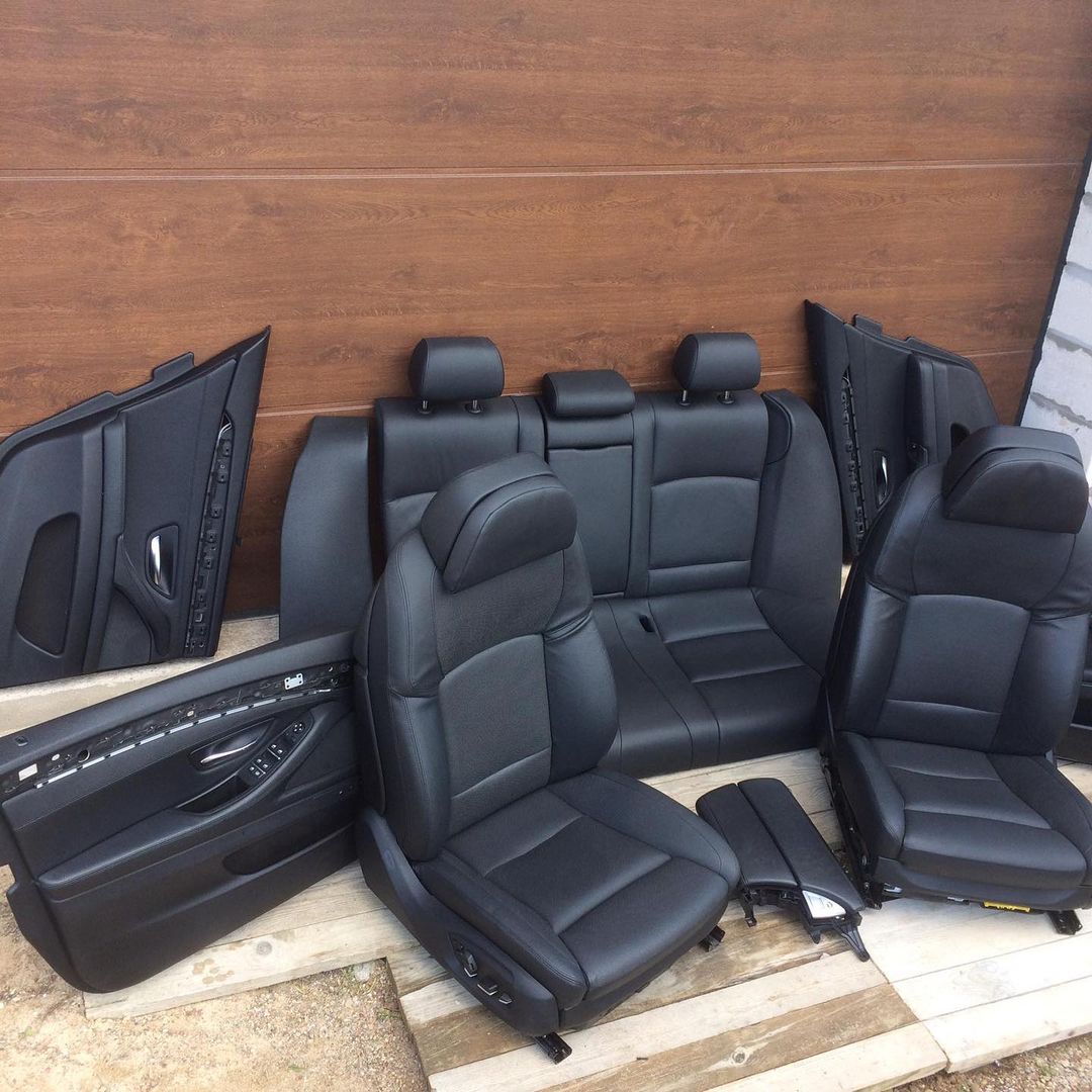 BMW F10 LCI COMFORT VENTILATED INTERIOR SEATS WITH DOOR PANELS (1)
