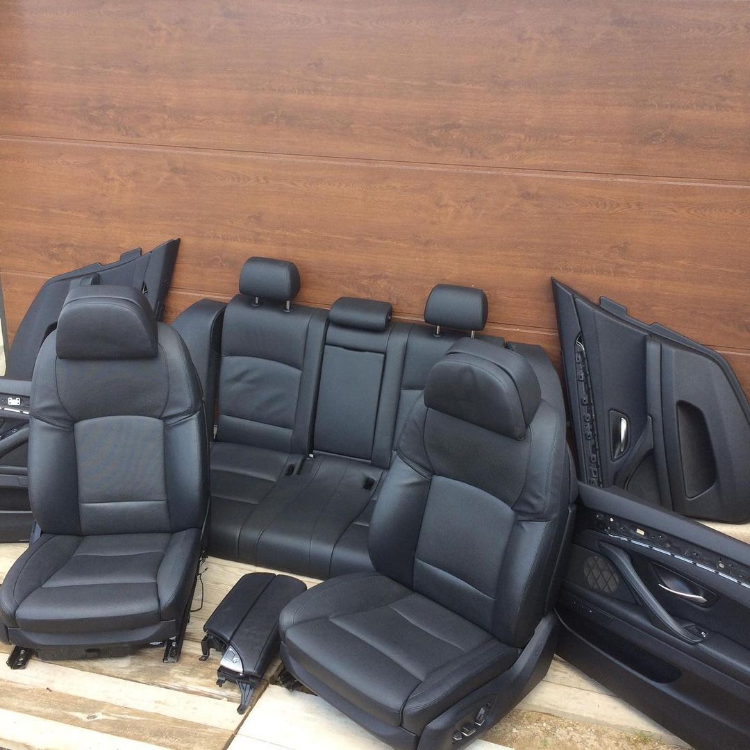 BMW F10 LCI COMFORT VENTILATED INTERIOR SEATS WITH DOOR PANELS (2)