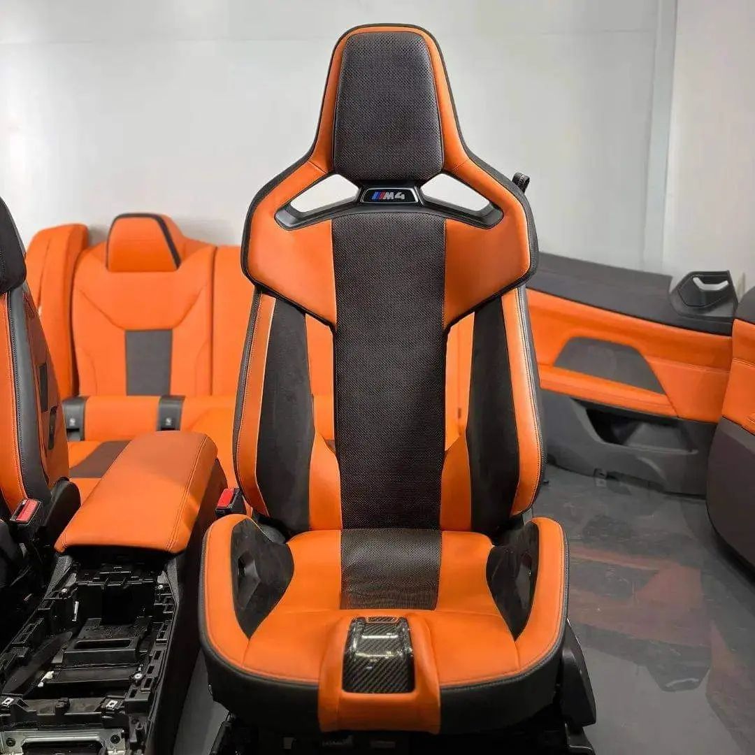 OEM Orange M4 Competition Complete Interior (2)