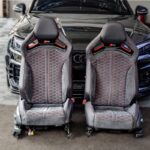 Audi RS Carbon Bucket Seats | OEM Frame, Dry Carbon Fiber Shell | RS3, RS4, RS5, RS6, RS7 - Carbon Bucket Seats