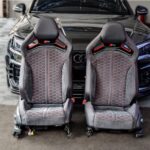 Audi RS Carbon Bucket Seats | OEM Frame, Dry Carbon Fiber Shell | RS3, RS4, RS5, RS6, RS7 - Carbon Bucket Seats