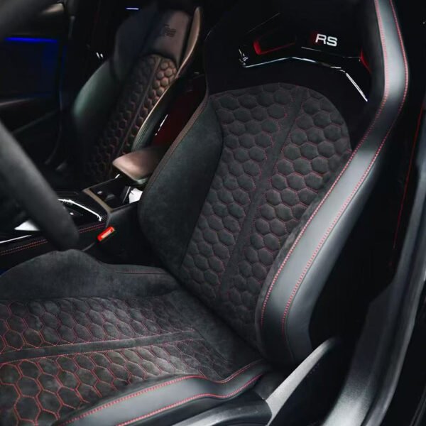 Audi RS Carbon Bucket Seats | OEM Frame, Dry Carbon Fiber Shell | RS3, RS4, RS5, RS6, RS7 - Carbon Bucket Seats