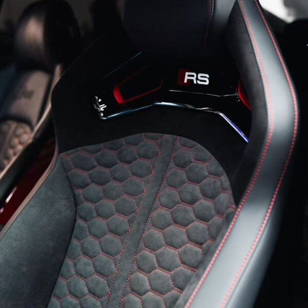 Audi RS Carbon Bucket Seats | OEM Frame, Dry Carbon Fiber Shell | RS3, RS4, RS5, RS6, RS7 - Carbon Bucket Seats