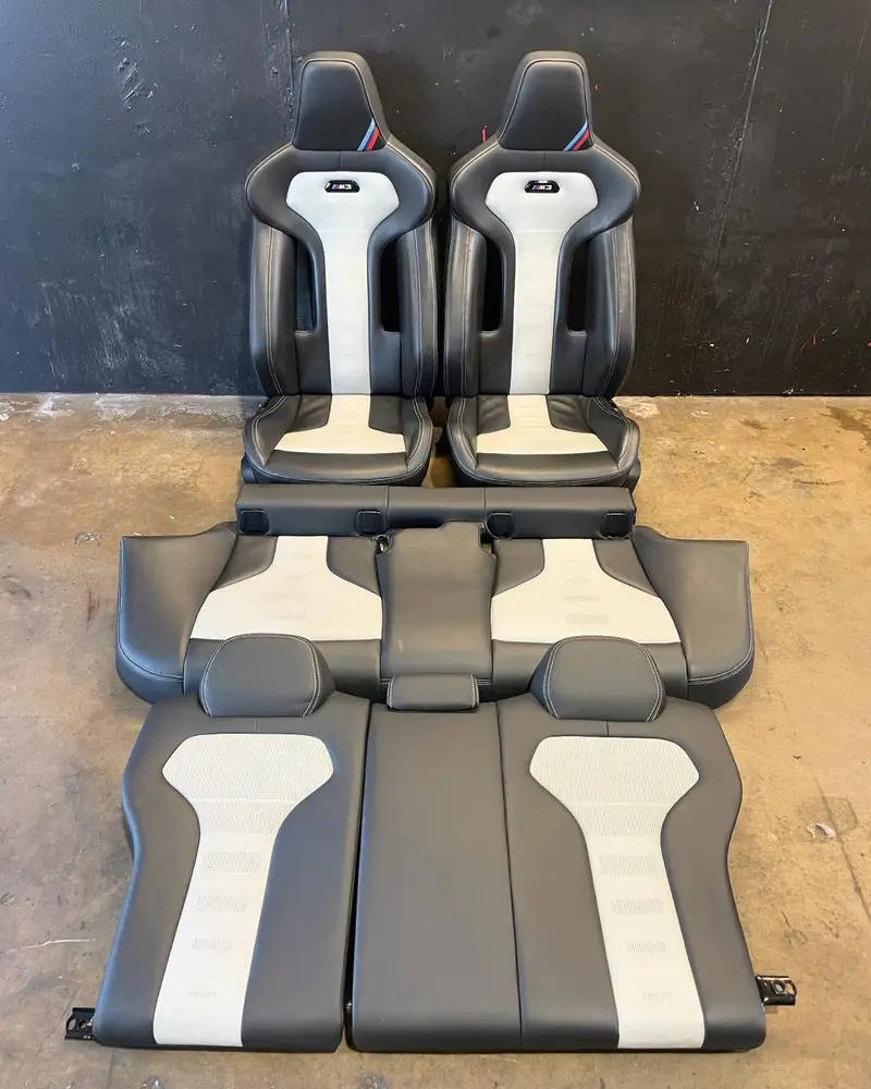 BMW F80 M3 CS Front & Rear Seats — OEM Carbon Bucket Seats | Complete Set - Carbon Bucket Seats