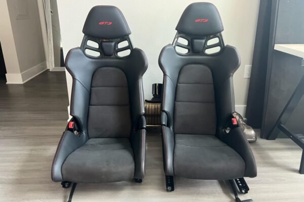 Porsche 911 GT3 OEM Lightweight Bucket Seats (LWB) — CFRP Carbon Shell | Pair | 997 / 991 / 992 - Carbon Bucket Seats